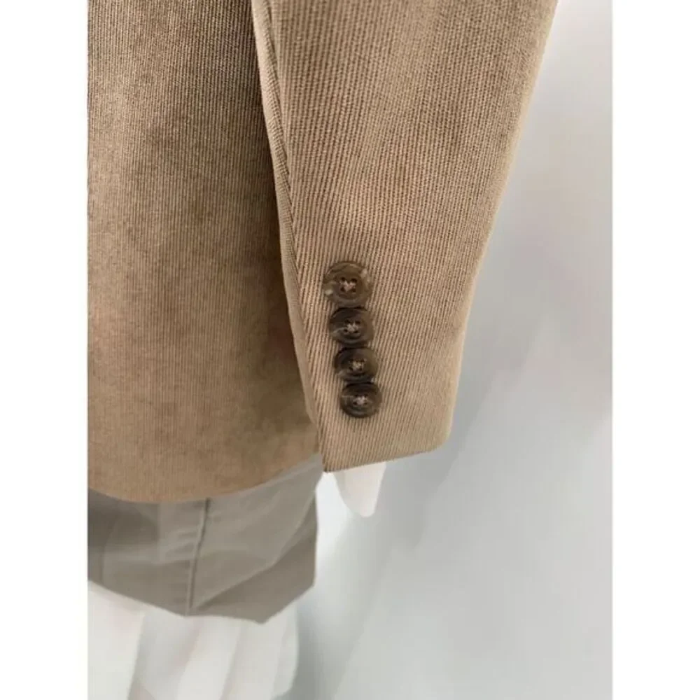 Lauren Ralph Lauren Vintage Tan Corduroy‎ Men's Blazer Size 44L